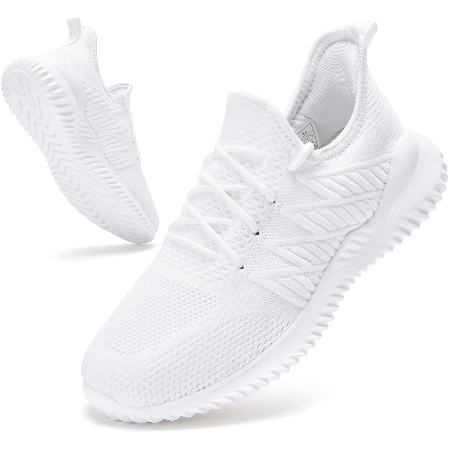 Ppq Womens Slip On Walking Shoes，Memory Foam Lightweight Comfort Casual Workout Shoes,Yoga Or Tennis Or Running Sneakers