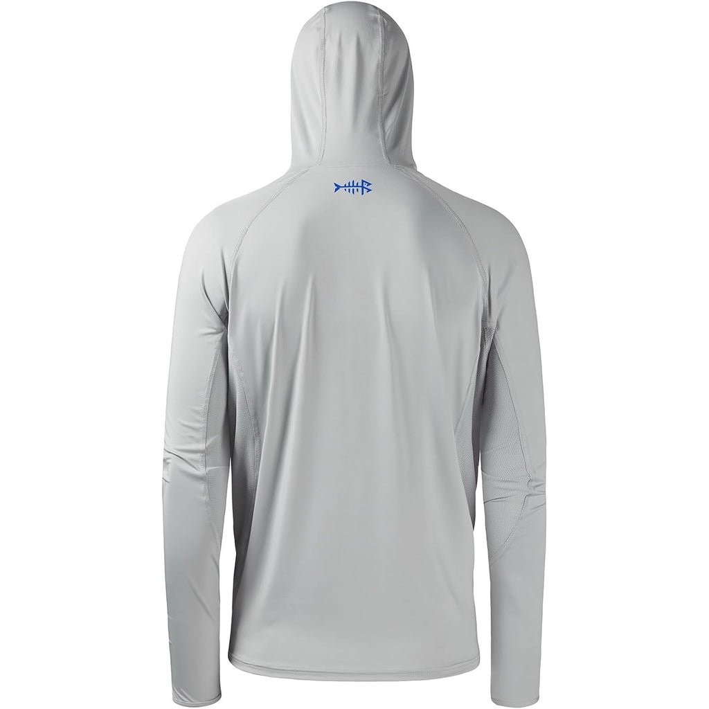 Bassdash Upf 50+ Men’S Long Sleeve Fishing Shirt With Mask Uv Neck Gaiter Hoodie