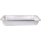 Glad Disposable Full Size Aluminum Steam Pans, Deep Heavy Duty Foil Pans For Steaming, Baking, Roasting, Catering & Oven Reheating, Fits 2 Half Pans, 20.5 X 12.5 X 2.75 Inch, 2 Count