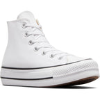Converse Women'S Chuck Taylor All Star Lift Platform High Top, White/Black/White, 7