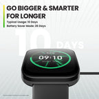 Amazfit Bip 5 Smart Watch 46Mm, Gps, Amazon Alexa Built-In, Bluetooth Calling, 10-Day Battery, Heart-Rate & Vo2 Max, Sleep Health Monitoring, Ai Fitness Tracker App, For Android & Iphone, Black