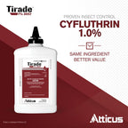 Atticus Tirade 1% Dust Insecticide (1.25Lb) - Control Wasps, Bees, And More | Ready-To-Use Cyfluthrin Dusting Powder, Indoor And Outdoor Pest Control, Hornets, Ants, Bed Bug, Yellowjacket Killer