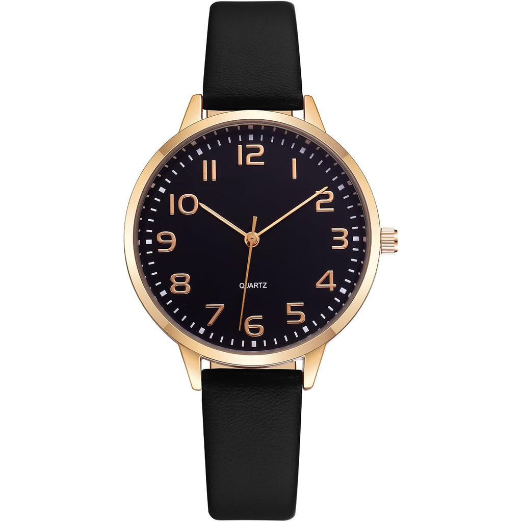 Ibso Women Watches Leather Mesh Strap Round Case Analog Fashion Ladies Wrist Watches