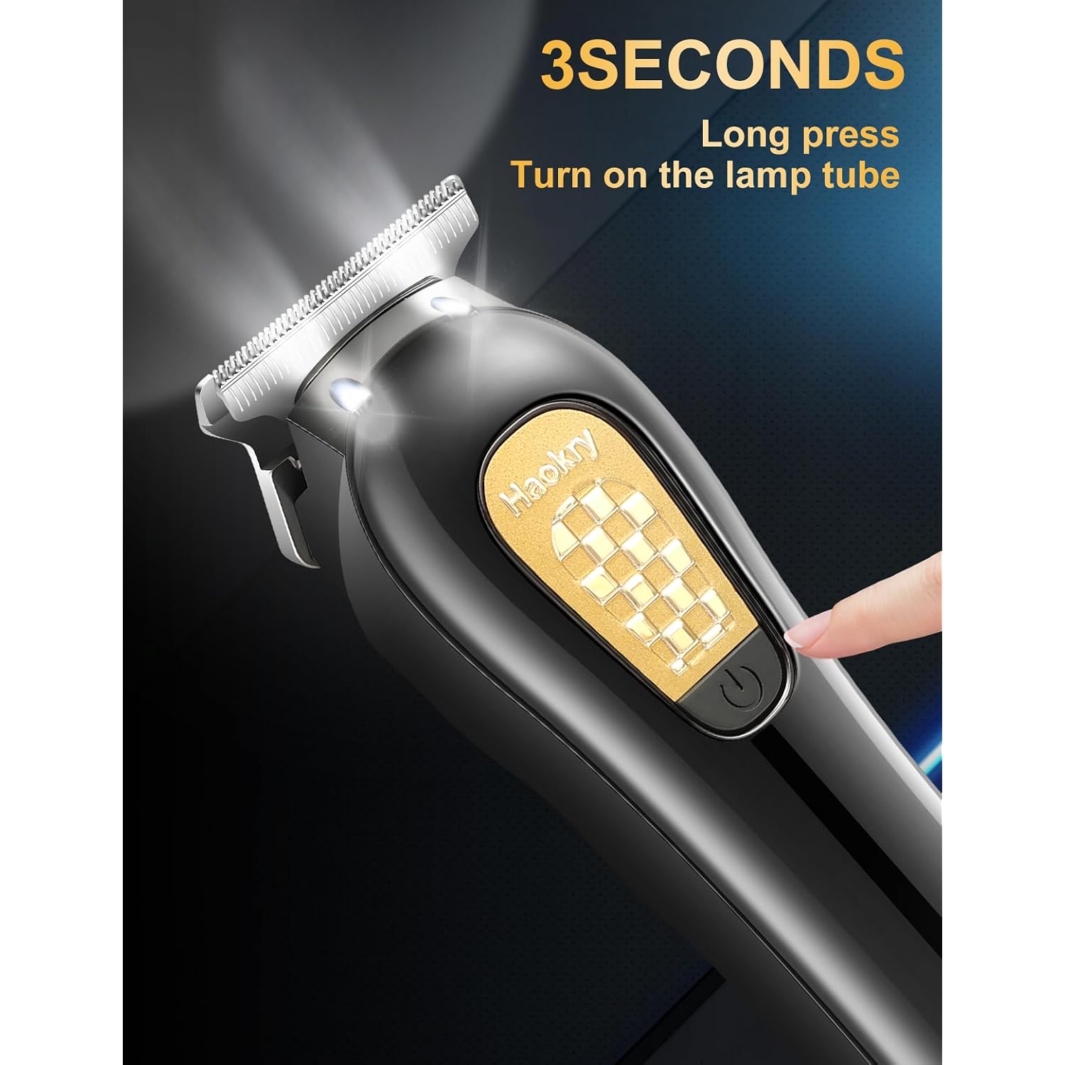 Hair Clippers & Trimmer For Men,Professional Barber Clippers And Trimmers Set,Mens Cordless Hair Clipper For Barbers Haircut Kit,Beard Trimmer,Rechargeable Electric Shaver