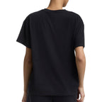 Champion Women's Classic Short Sleeve Graphic T-Shirt, Loose Fit, Script Logo Black - Tonal Script Logo