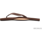 Rainbow Sandals Women'S Single Layer Leather Sandal Narrow Strap