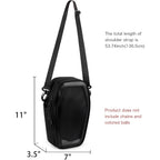 Steamedbun Ita Coffin Purse With Insert Gothic Crossbody Bag For Halloween