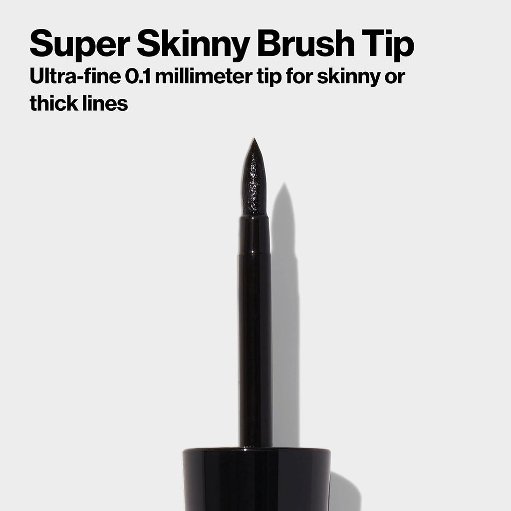 Revlon Liquid Eyeliner, Colorstay Eye Makeup, Waterproof, Smudgeproof, Longwearing With Ultra-Fine Tip, 251 Blackest Black, 0.08 Fl Oz (Pack Of 1)