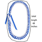 TFTAFAN Graduation Leis - Ribbon Lei Necklace for 2026 Graduation Parties - Braided Necklace Gift Accessories for Women & Men