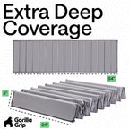 Gorilla Grip Heavy Duty Couch Cushion Support Board To Fix Sagging Sofas, 24 X 54 Wide Loveseat Slip Resistant Thick Boards Add Strong Seat Supports, Replacement Stuffing Firmer Couches, Grey