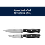 Henckels Forged Accent 2-Pc Paring Knife Set, Razor-Sharp German Engineered | Informed By 100+ Years Of Mastery. Dishwasher Safe, Comfortable Grip. Great For Peeling, Coring And Slicing.