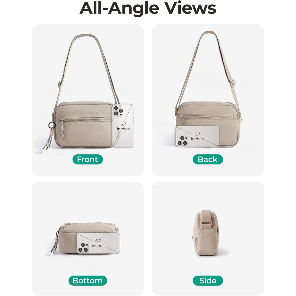 BAGSMART Cross Body Purse, Small Crossbody Bags for Women Travel Purse, Casual Shoulder Handbag Wallet