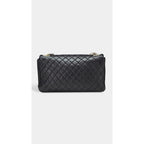Chanel Women'S Pre-Loved Black Lambskin Westminster 10" Bag