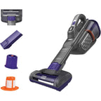 Black+Decker Dustbuster Furbuster Pet Hair Vacuum With Motorized Pet Hair Brush, Handheld Vacuum Cordless For Home And Car, Rechargeable, Portable, Powerful Suction, Advancedclean (Hhvk515Jp07)