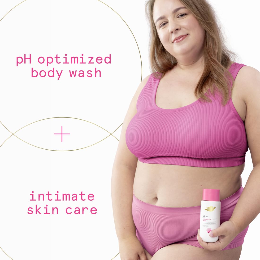 Dove Intimate Wash For Women, 8 Oz | Unscented Ph-Optimized Feminine Wash With Hyaluronic Acid For Sensitive Intimate Skin And Everyday Comfort