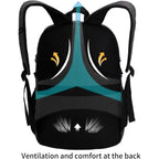 Shrradoo Anti Theft Laptop Backpack Travel Backpacks With Combination Lock For Women Men High School College Backpack Computer Bag Fits 17 Inch Laptop,Black