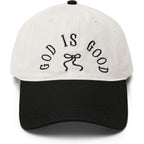 God Is Good Christian Bow Hat Women Jesus Faith Religious Hats Embroidered Adjustable Cotton Baseball Cap