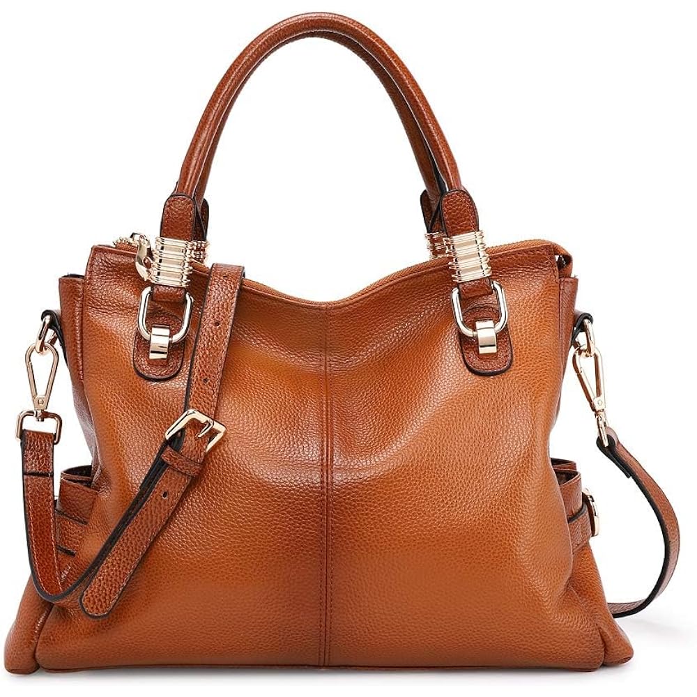 Kattee Soft Women Genuine Leather Purses And Handbags Satchel Tote Shoulder Bag