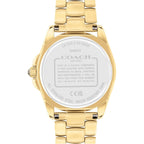 Coach Greyson Women'S Watch - 3H Dial With Signature C Link Bracelet And Crystal Bezel - Water Resistant 3 Atm/30 Meters - Premium Fashion Timepiece For Everyday Style - 36Mm
