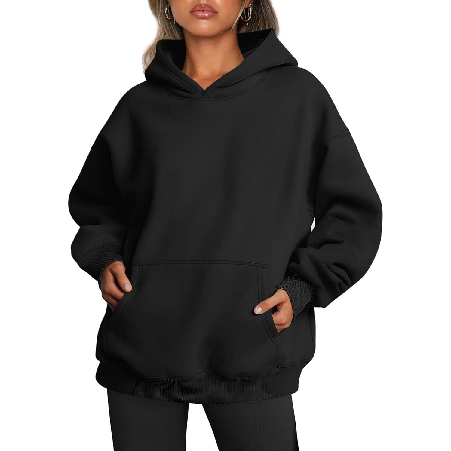 Trendy Queen Womens Oversized Hoodies Pullover Sweatshirts Casual Fall Clothes