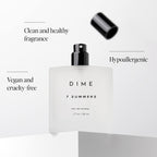 DIME Beauty 7 Summers Perfume for Women - Sweet Floral Eau de Toilette with Bergamot, Vanilla Orchid and Coconut, Clean, Vegan, Cruelty-Free Fragrance, 1.7 oz / 50 ml