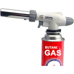 Butane Torch Blow Lighter Kitchen Culinary Torches Head | Reverse Use With Adjustable Flame, Ideal For Chef Cooking, Creme, Brulee, Bbq, Baking, Diy Soldering, Gas Not Included