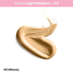 Mcobeauty Flawless Glow Luminous Skin Filter - 3.5 Light Medium - Primer | 4-In-1 Primer, Highlighter & Foundation Booster, Illuminating Tint Face Makeup With Squalane Vitamin E, Vegan & Cruelty Free