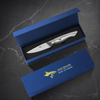 Mad Shark Paring Knife 3.5 Inch Paring Knives, Small Kitchen Knife, Ultra Sharp German Stainless Steel Vegetable Knives, Ergonomic Handle Design, Unique Gift For Men/Women