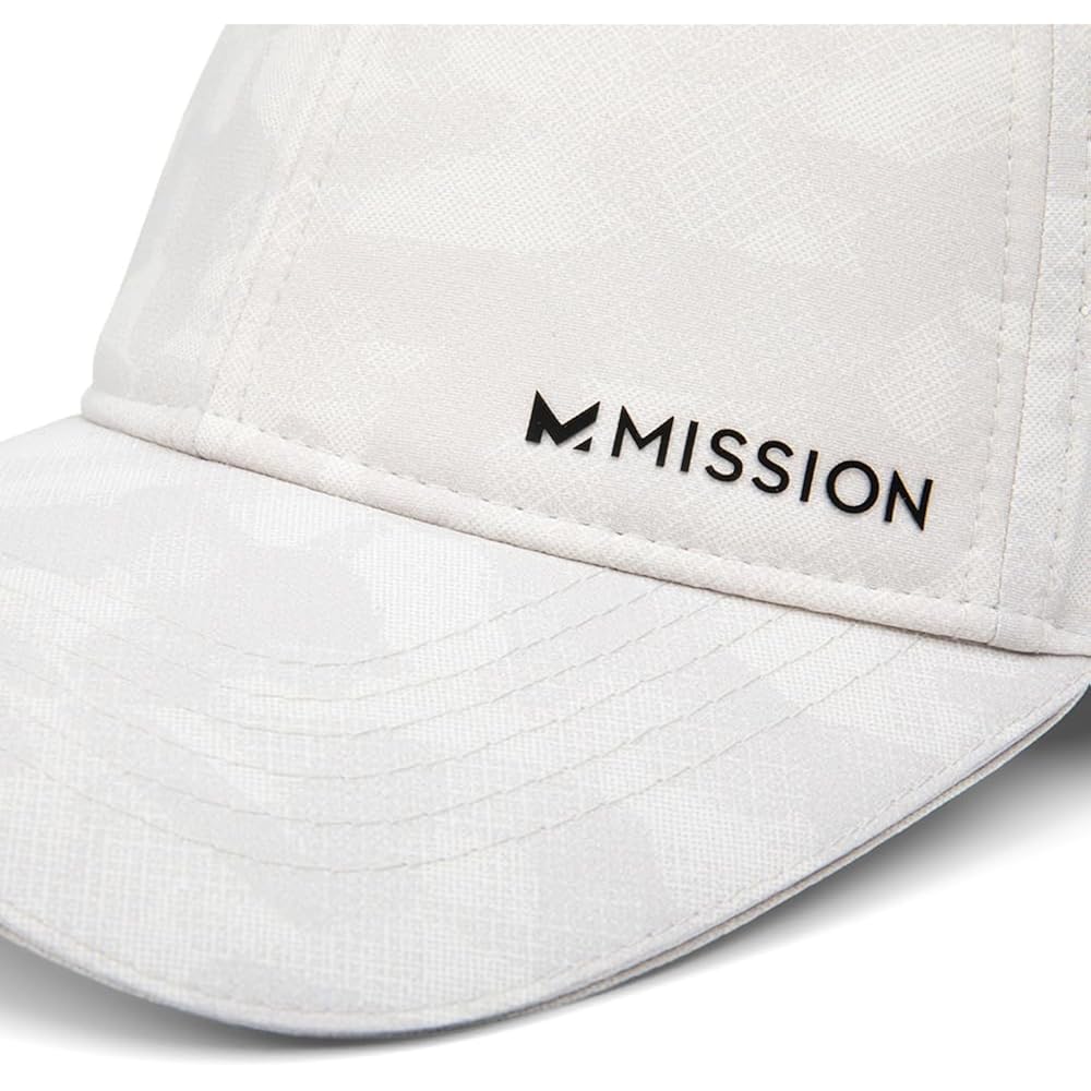 Mission Cooling Vented Performance Hat Unisex Cap For Workouts, Golf & Running, Sweat & Water Activated Technology