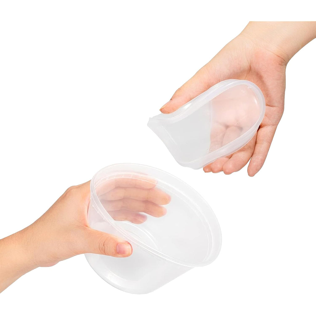 TashiBox 50 Sets 16 Oz Plastic Deli Containers with Lids - Food Storage Containers with Lids - Clear Airtight Meal Prep Containers, BPA Free, Stackable, Leakproof, Microwave and Freezer Safe