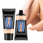 Body&Legs Makeup Waterproof No Transfer, Flawless Body Coverage Perfector, Leg And Body Scar Cover Up/Tattoo Cover Up,Airbrush Legs Glow Lotion (#2 Medium Golw, 40Ml)