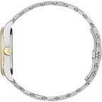 Citizen Women'S Eco-Drive Dress Classic Arezzo Diamond Two-Tone Stainless Steel Watch, White Dial (Model: Em0874-57D)