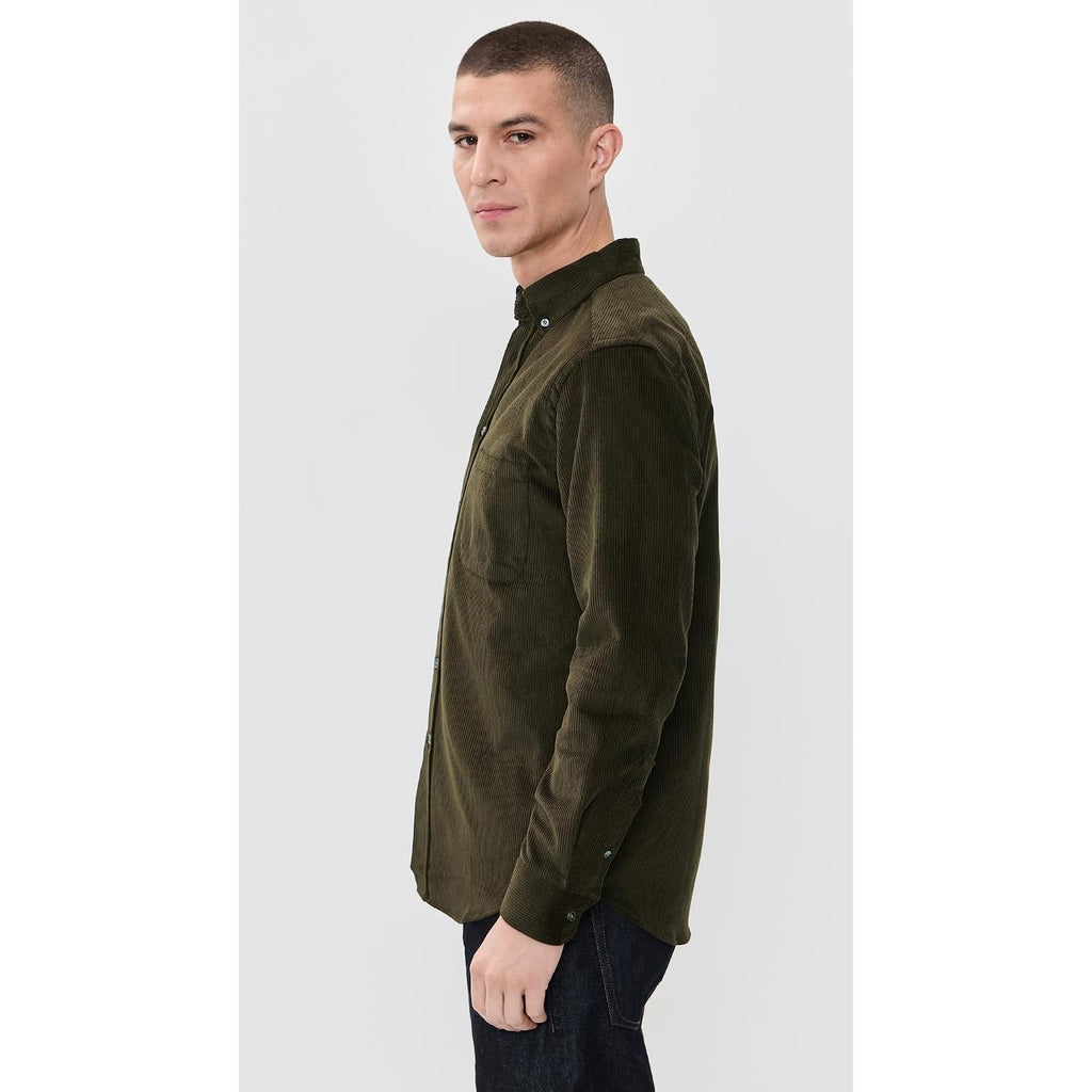 Portuguese Flannel Men'S Lobo 2.0 Corduroy Button Down Shirt