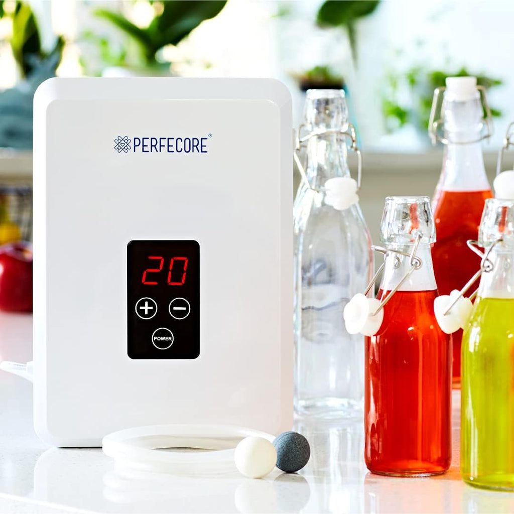 Water Ozonator - Odor Eliminator And Fresh Water Machine W/Diffuser Stones And Timer - For Home, Kitchen, Fruits & Vegetables - 600 Mg/Hour