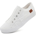 Women'S Slip On Shoes Non Slip Fashion Canvas Sneakers Low Top Casual Shoes