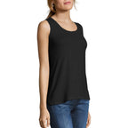 Hanes Women's Shirts, Women’s Mini-Ribbed Cotton Tank Tops, Women’s Sleeveless T-Shirts, Women’s Tanks