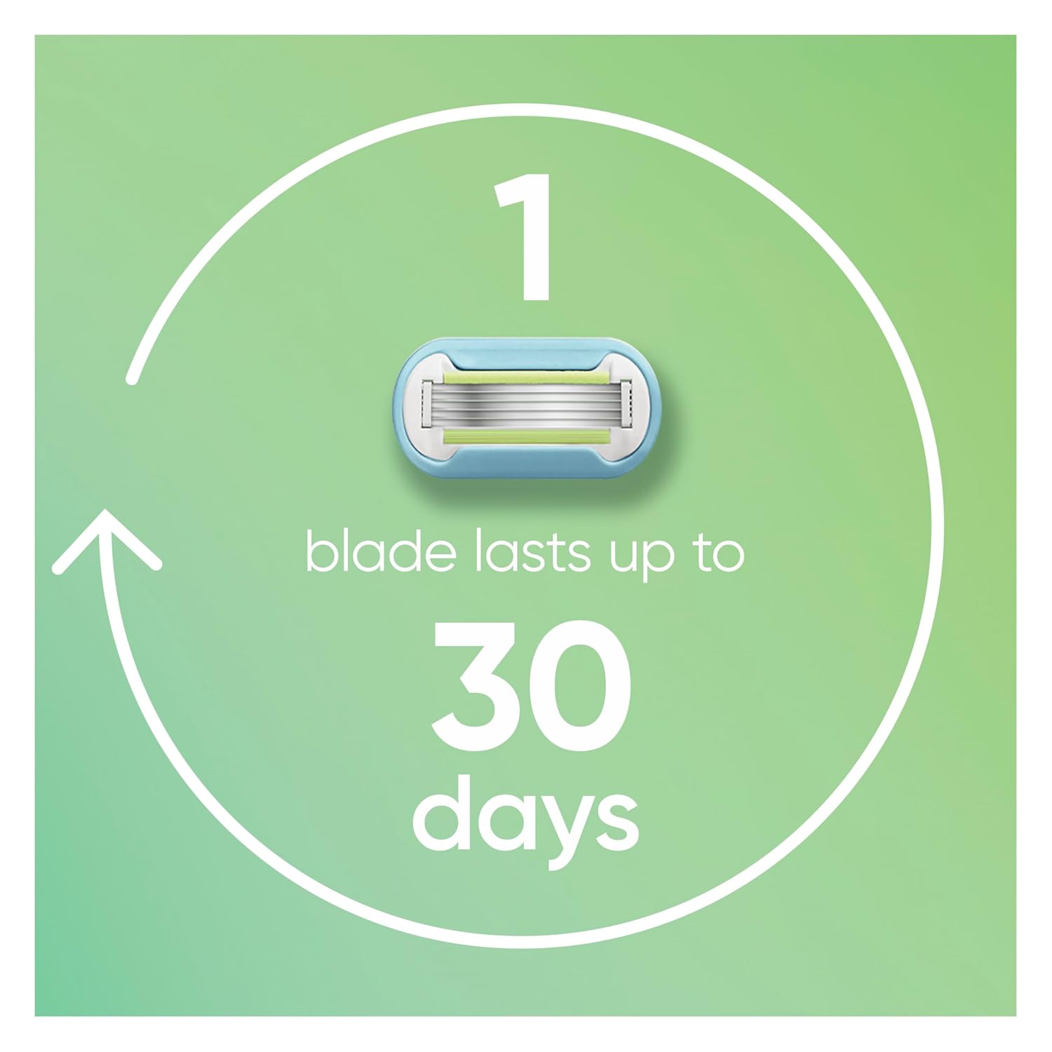 Gillette Venus Extra Smooth Razor for Women, Includes 1 Reusable Razor Handle + 2 Refills, Ergonomic No-Slip Gel Handle and Shower Holder