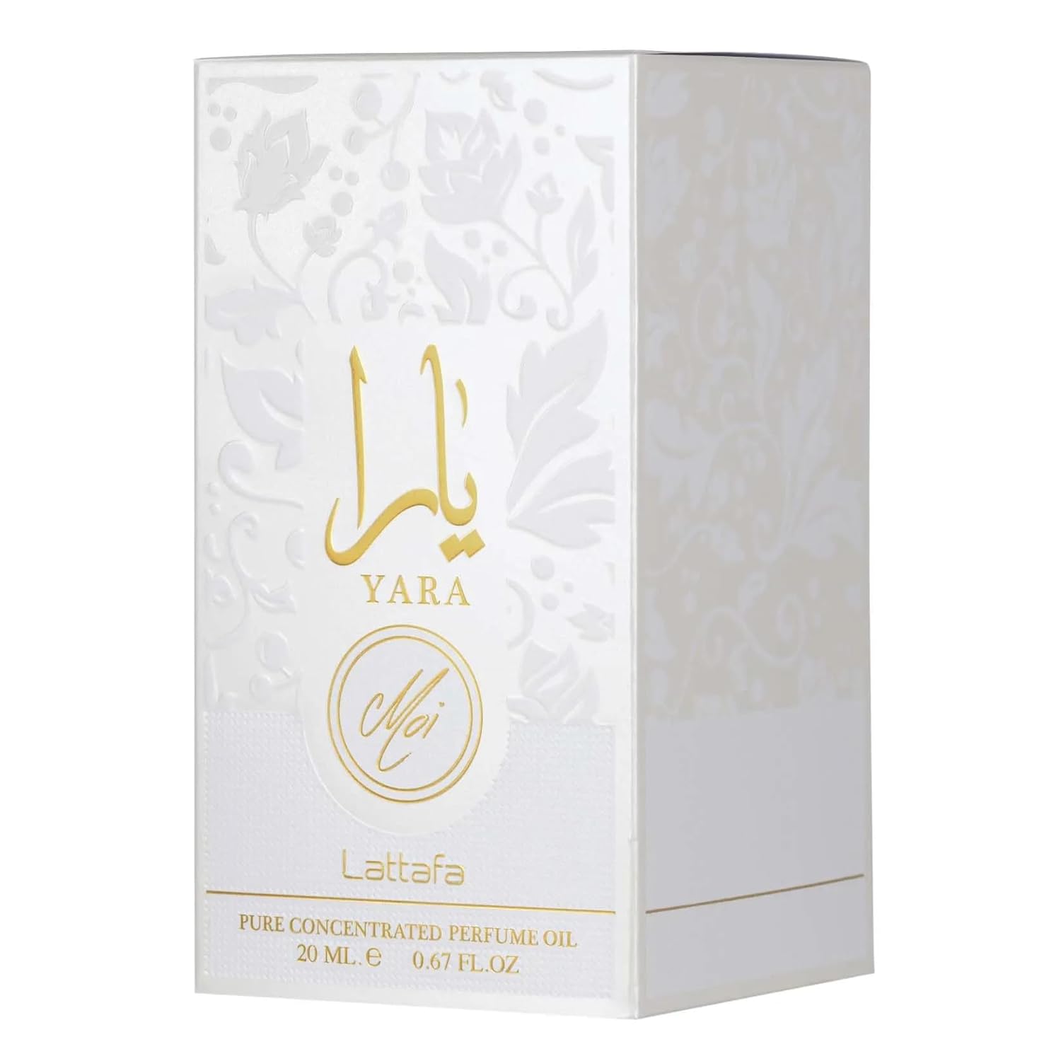 Lattafa Yara Moi – Fruity, Floral, Sweet, Woody – Pure Concentrated Perfume Oil Long-Lasting Fragrance for Women, 0.67 Ounce / 20 ml