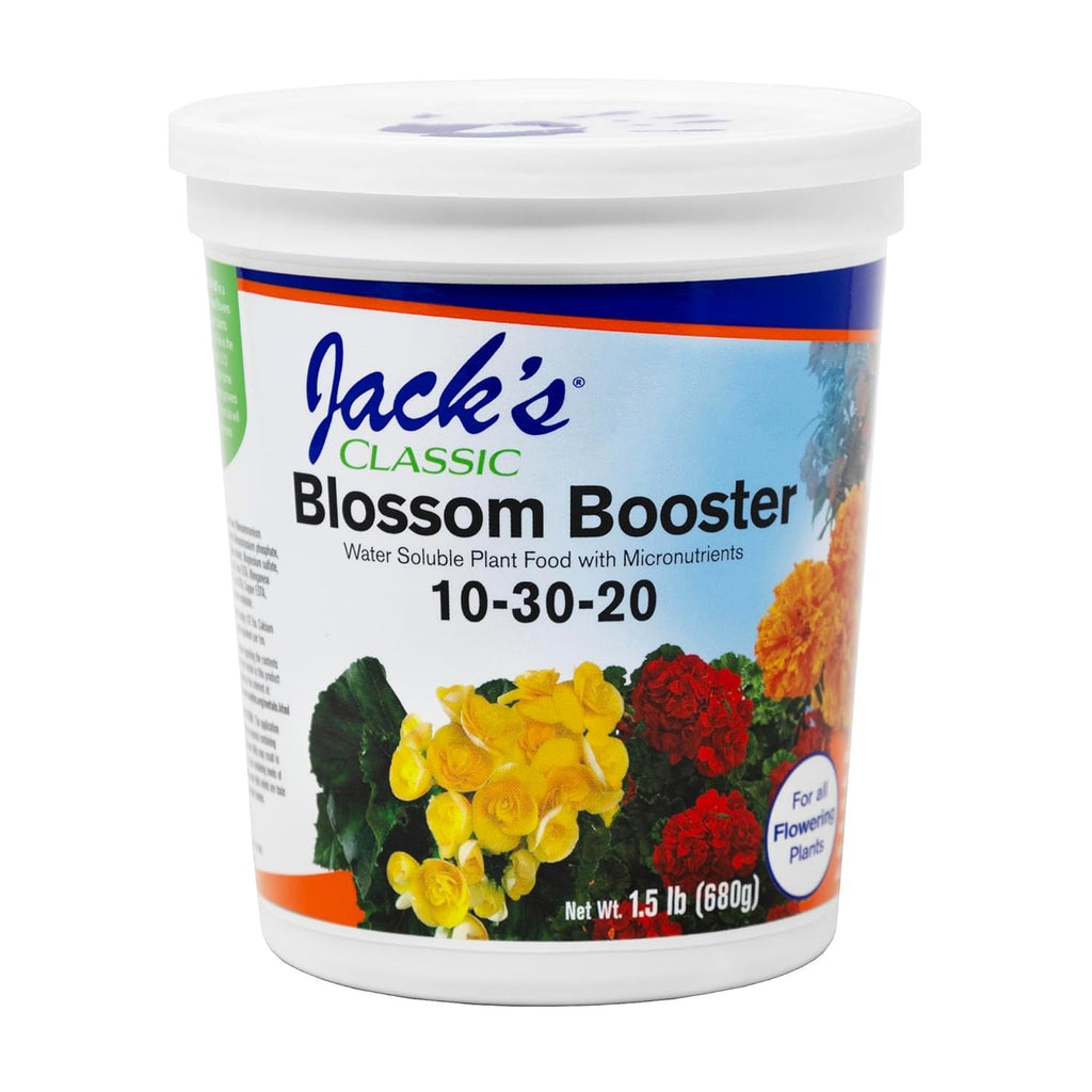 Jr Peters Inc Jack'S Classic 10-30-20 Blossom Booster Water-Soluble Fertilizer - 1.5Lbs