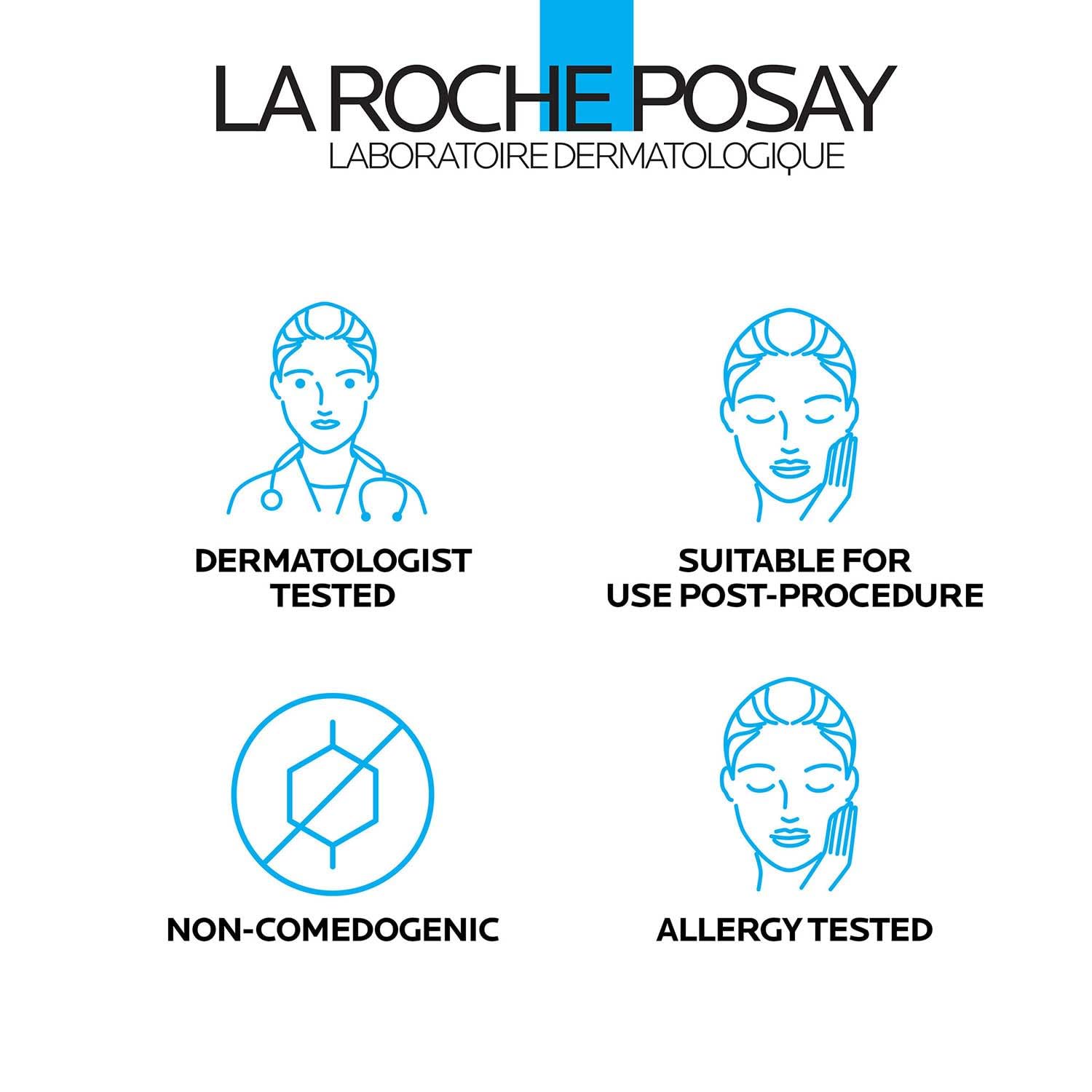 La Roche-Posay Cicaplast Balm B5 Uv Spf 50, Vitamin B5 + Shea Butter + Tribioma + Madecassoside + Zinc Oxide Sunscreen, Post Treatment Skin Protectant With Spf, Multi-Purpose Cream For Dry Skin