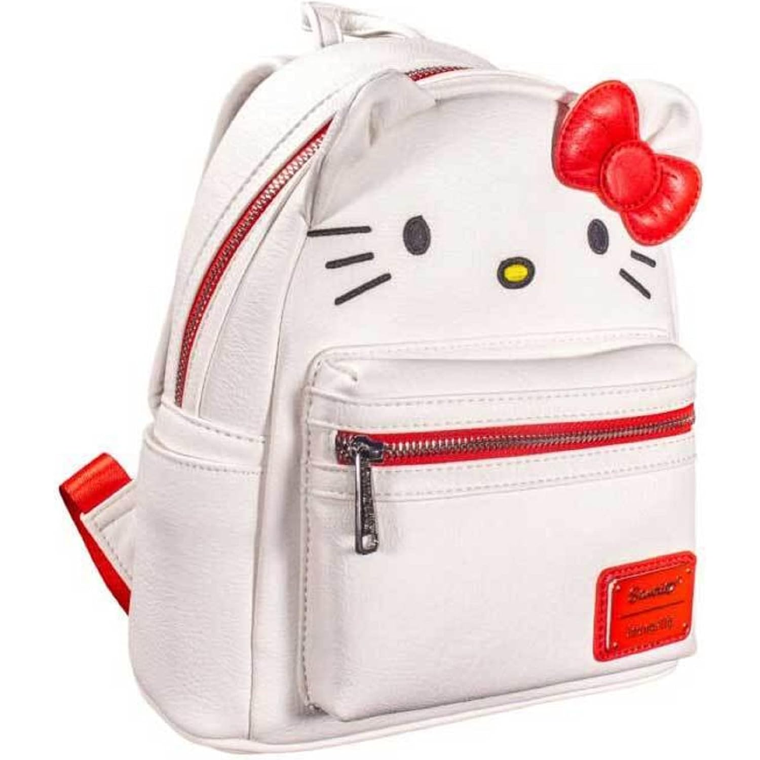 Loungefly Sanrio Hello Kitty Big Face Cosplay Womens Double Strap Shoulder Bag Purse