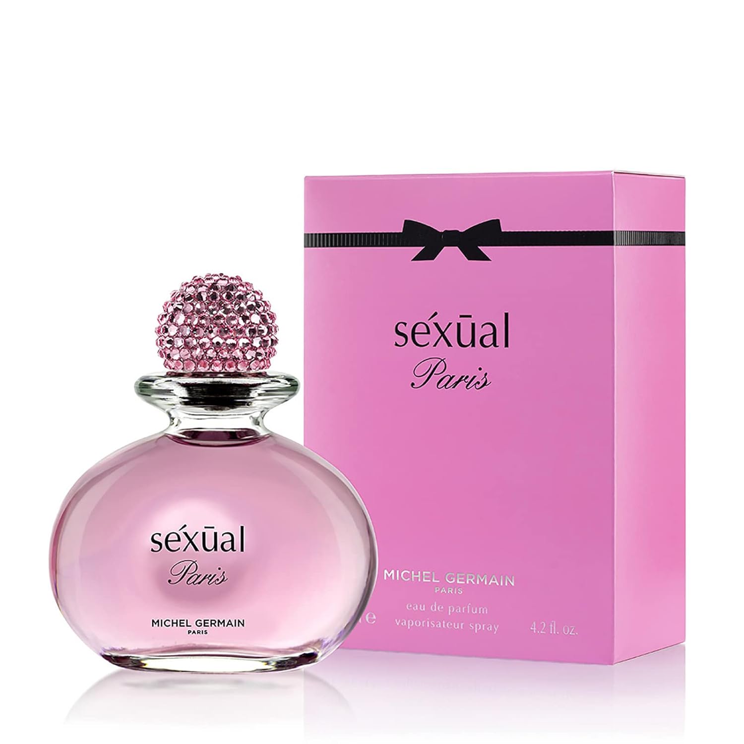 Michel Germain Sexual Paris Eau de Parfum Fragrance Spray, Top Notes of French Blackcurrant, Chardonnay Clementine, Galbanum, Sophisticated Gift for Women