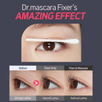 Etude Dr. Mascara Fixer, Korean Mascara Fixer, Long-Lasting Wax Formula, All-Day Curl Hold, Smudge-Proof, Korean Makeup, Beauty, Vegan Certified, Black (0.203 Fl Oz)