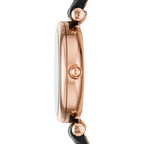 Fossil Women's Watch and Bracelet Set, Carlie Three-Hand Stainless Steel Watch for Women and Bracelet Set