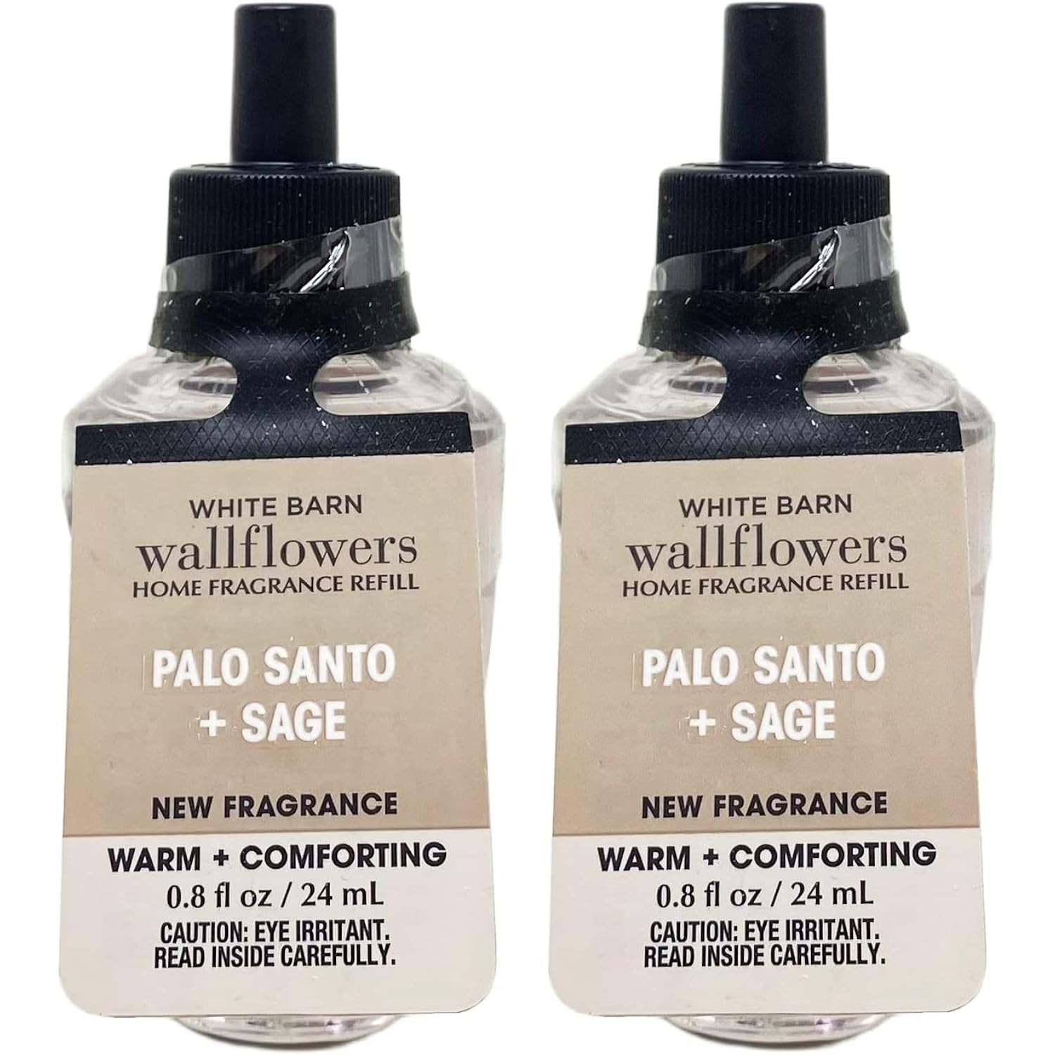 Bath & Body Works Palo Santo + Sage Wallflowers Home Fragrance Refills - Warm + Comforting - Pack Of 2