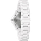 Bulova Ladies' Marc Anthony Marine Star White Ceramic And Stainless Steel 3-Hand Quartz Watch Style: 98P222
