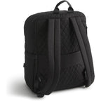 Vera Bradley Women'S Premium Cotton Large Bancroft Backpack – 15" Laptop & Trolley Sleeves – Moonless Night, 28L