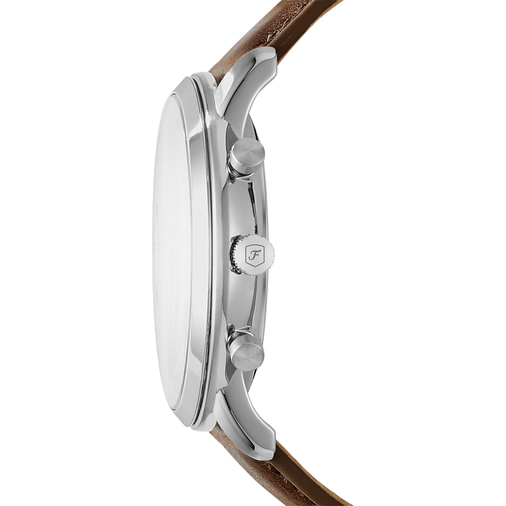 Fossil Men'S Watch, Neutra Quartz Stainless Steel Chronograph Watch For Men