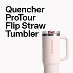 Stanley Quencher Protour Flip Straw Tumbler With Leakproof Lid 40 Oz | Built-In Straw & Handle | Cupholder Compatible For Travel | Insulated Stainless Steel Cup | Bpa-Free | Purple Dust