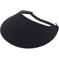 MG Women's Cotton Solid String Sun Visor Hat